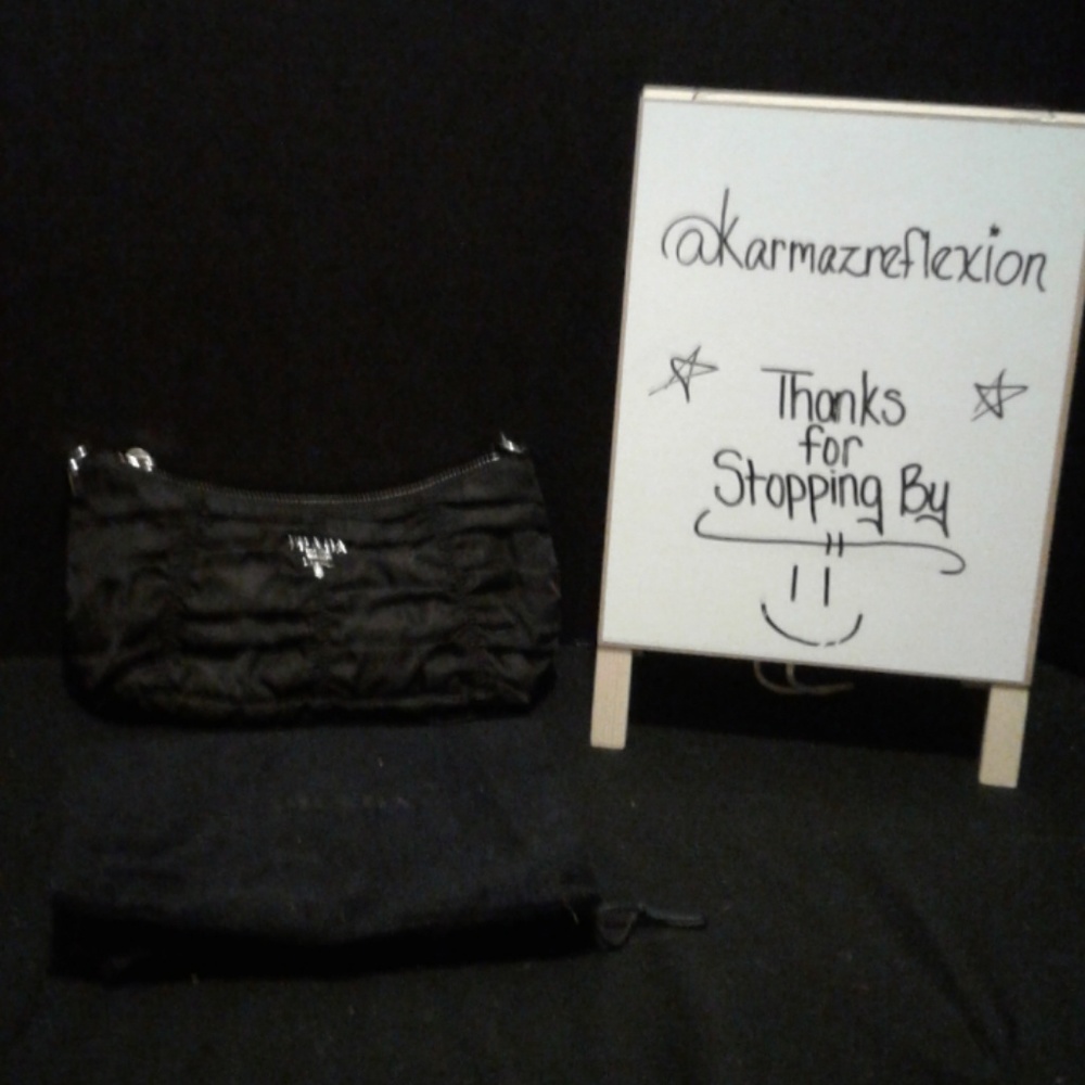 PRADA Ruched Bag NWOT